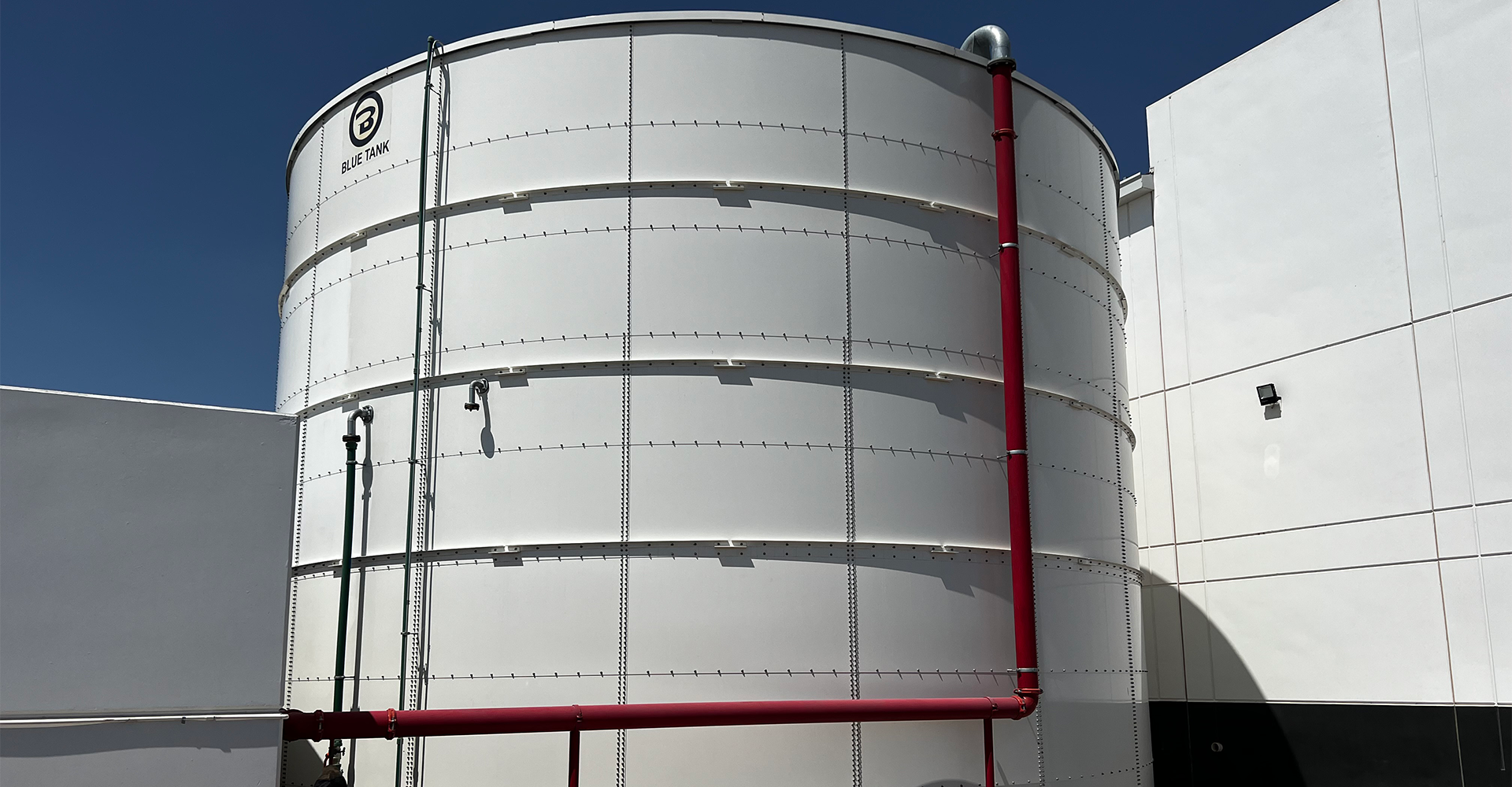 Blue Tank Fire Tank Pros Fire Suppression