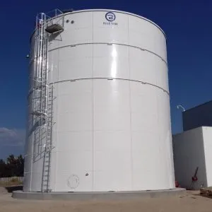 Blue Tank Fire Suppression Water Tank by Fire Tank Pros
