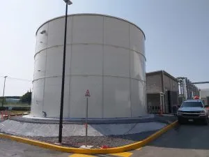 Fire Tank Pros Industrial Blue Tank System