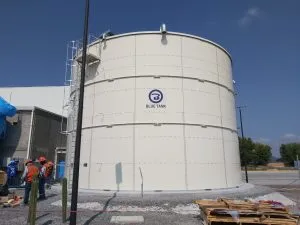 Blue Tank by Fire Tank Pros for Fire System